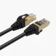 Orico PUG-C7 CAT7 10Gbps RJ45 Ethernet Network Cable, 2m, Black