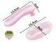 Electric Nail Trimmer for Babies, Kids and Adults with Case, Pink