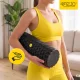 4FIZJO Textured Massage Roller 45 cm EPP Foam, Black