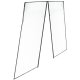 LUARO Magnetic Mosquito Net for Doors, 160x230 cm, Black