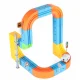 Magnetic Construction Set and Race Track, 65 Pieces