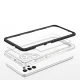 Hybrid Armor Clear 3 in 1 Case for Samsung Galaxy A72 4G, Black