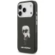 Karl Lagerfeld IML Aquarelle Karl & Logo MagSafe Case for iPhone 17 Pro, Black