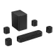 Ultimea Aura S5T 7.1 Dolby Atmos Soundbar with Wired Subwoofer