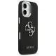 Guess Grained Big 4G Classic Logo Case for iPhone 17 - Black