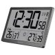 Weather Station with Wall Clock Kienzle Jumbo NEO, Grey