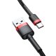 Baseus 50cm 3A USB-C Type C Data Charging Cable (Black) - кабель для зарядки for Samsung Huawei Xiaomi