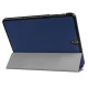 Samsung Galaxy Tab S3 9.7\" (T820/T825) Trifold Stand PU Leather Hard Protective Cover Case, Blue