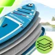AquaPaddle Explorer Light Blue SUP Board with Seat, 335x84x15 cm