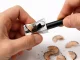 Compact Single Hole Metal Pencil Sharpener, Silver