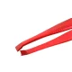 Nghia N-425 Slanted Tweezers for Eyebrows, Red