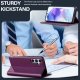 Samsung Galaxy A55 ( SM-A556B/DS ) LC.IMEEKE PU Leather Wallet Protective Book Case Cover, Purple