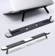 Foldable laptop stand, plastic, black