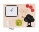 Educational Toy Double Sided Wooden Manipulation Sensory Busy Board, 50x37.5cm