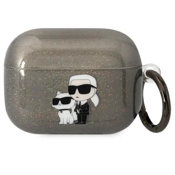 Karl Lagerfeld KLAPHNKCTGK AirPods Pro 1st Gen Case Black