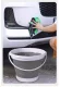 Large Foldable Silicone Bucket with Handle 5L Grey-White