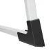 Hailo K75 ComfortLine 2 Step Ladder, White / Black
