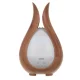 Ruhhy 00024610 Ultrasonic Air Humidifier and Aroma Diffuser, 200 ml, Beige / Brown