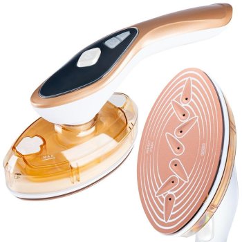 Divfunkcionāls apģērbu gludeklis-tvaicētājs