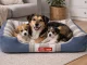 Verk Group Soft Dog and Cat Bed, 70x50 cm, Grey