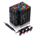 Double-Sided Alcohol Markers in Case 48 pcs + Stand