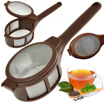 Aluminum Tea, Coffee and Herb Infuser Strainer, 14 cm