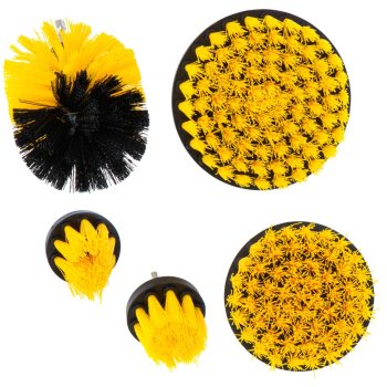 Multi-Purpose Drill Brush Attachment Set for Cleaning 5 pcs