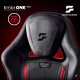 Ergonomic Gaming Chair with Footrest Specter Sofotel, black