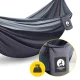 Double Camping Hammock Mountain Goat 300 x 200 cm, Grey/Graphite