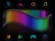 Programmable Flexible LED Car Window Display 16x64 App Control