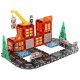 3D Magnetic Building Blocks Fire Station, 48 Pieces