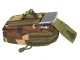 Tactical Military Waist Bag Molle System, Green Camo