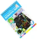 Rainbow Scratch Art Paper Pad A6, 10 Sheets