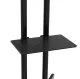 Maclean MC-951 Mobile TV Cart on Wheels 32-70\", VESA up to 600x400, max 40kg, Black
