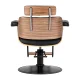 Hairdressing Chair Gabbiano Florencja Black / Walnut