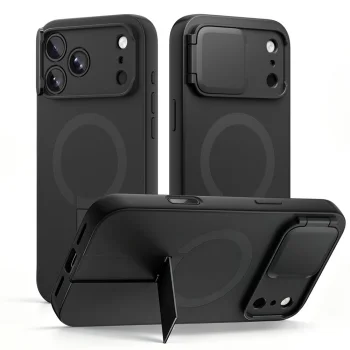 Tech-Protect Kevlar Aura MagSafe Case for Apple iPhone 17 Pro / 18 Pro, Black
