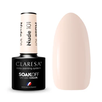 Claresa Nude 101 Gel Polish, 5g