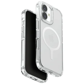Uniq LifePro Xtreme Magclick Charging Phone Case Cover iPhone 17 - Transparent-Glitter
