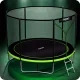 Neo-Sport NS-06Z231 Garden Trampoline 183 cm with Outer Net and Ladder