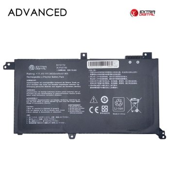 Notebook Battery for ASUS B31N1732, 3600mAh, Extra Digital Advanced