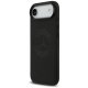Mercedes Leather Vintage Logo MagSafe Case for iPhone Air Black