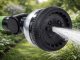 Telescopic Garden Watering Wand with 10-Function Nozzle, Black-Green