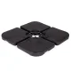 MultiGarden YB17015L-C Water Filled Umbrella Base Weight 60L Black