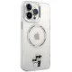 Karl Lagerfeld iPhone 13 Pro Max Case Iconic Karl & Choupette MagSafe, Transparent