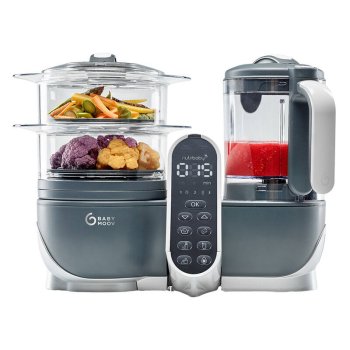 Universāls virtuves kombains Babymoov Nutribaby(+) 6-in-1 (pelēks) | Multi-purpose food processor (grey)