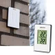 Alecto WS-1050 Wireless Weather Station with Outdoor Sensor, White