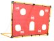 Portable Folding Football Soccer Goal, Target Practice Banner Sheets + Ball and Pump
