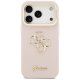 Guess Grained Big 4G & Stand Camera Phone Case Cover iPhone 17 Pro - Pink