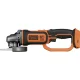 Black & Decker BCG720N-XJ Cordless Angle Grinder, 18V, 125 mm