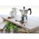 Moka Pot Espresso Coffee Maker 600ml, Silver